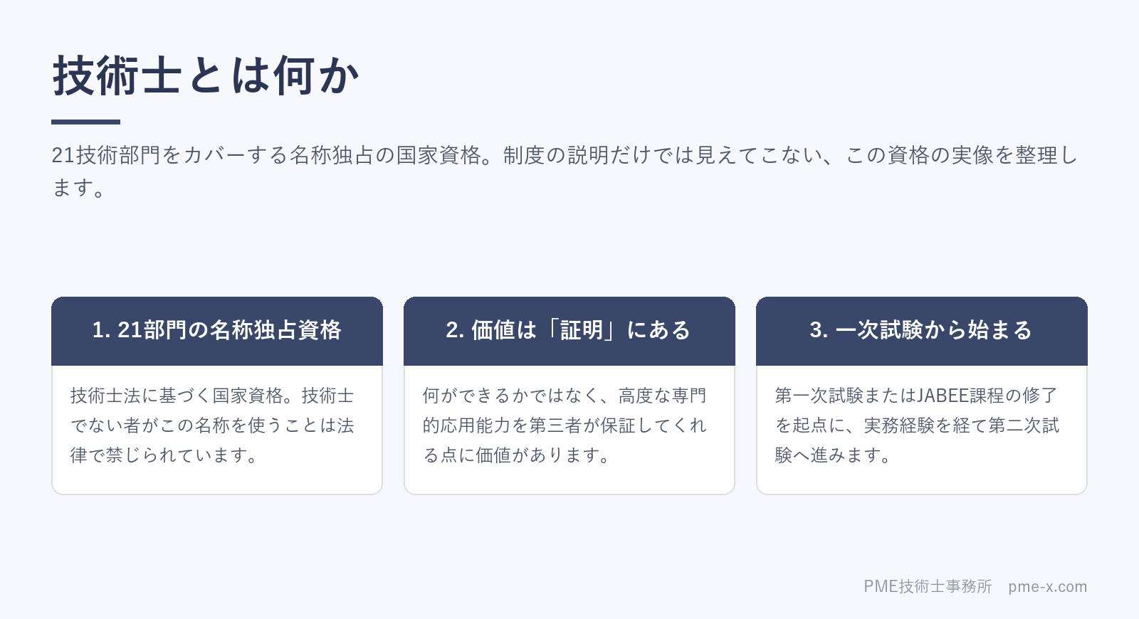 技術士とは何か|機械設計25年の技術士が語る、この資格の実像